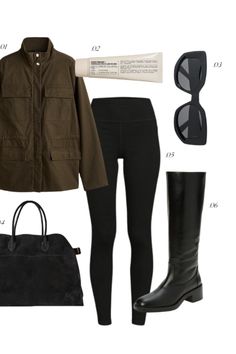 Utility Jacket // Lululemon Leggings // Amazon Bags // Women’s Sunglasses // Nordstrom Beauty Utility Jacket Outfit, Amazon Bag, Coachella Fashion, Style Inspiration Spring, Style Inspiration Fall, Style Inspiration Summer, Feminine Outfit, Lululemon Leggings, Utility Jacket