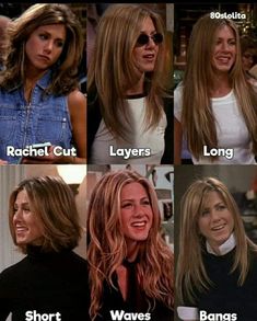 Rachel Friends Hair, Friends Rachel, Rachel Green Style