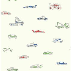 a white background with many different types of trucks and cars on it's sides