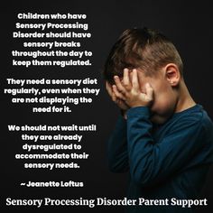 Processing Disorder, Support Each Other, Parent Support, Sensory Processing Disorder, Sensory Processing, We Need, The Day