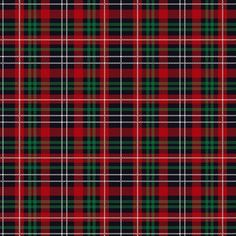 a red and green plaid fabric