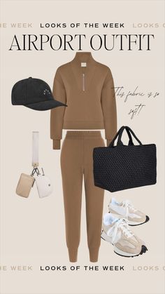 Davidson Sweat curated on LTK Plane Outfit Airport Style Comfy, Airport Style Comfy, Lebanon Outfits, Airport Outfit Fall, Outfit Navidad, Comfortable Airport Outfit, Airport Outfit Winter