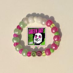 Green Kandi Bracelets, Super Smash Bros Party, Kandi Designs