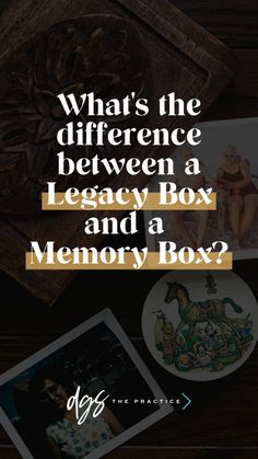 the words, what's the difference between a leggy box and a memory box?