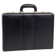 McKlein Leather Attache Case - Black Leather Briefcase, Comfortable Tops, Mens Gift Sets, Pump Sandals, Baby Clothes Shops, Travel Gear, Travel Luggage, Luggage Bags, Cowhide Leather