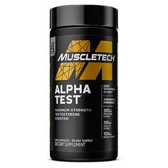 Testosterone is the primary hormonal driver of muscle growth. In fact, when it comes to fitness, muscle growth and body composition, normal testosterone levels are essential for you to succeed at your fitness goals. AlphaTest is scientifically engineered to deliver a powerful testosterone-boosting ingredient matrix to stimulate free testosterone, maintain a peak testosterone-to-estradiol ratio and enhance ATP levels! WHO SHOULD USE IT AlphaTest can be used by active men, fitness enthusiasts and Pill Packaging, Organic Molecules, Boost Testosterone, Bodybuilding Supplements, Testosterone Booster, Testosterone Levels, Workout Supplements, Muscle Growth