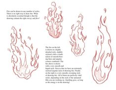 an image of fire flames in different stages