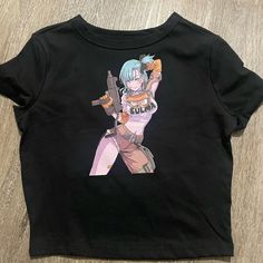 Brand New Never Worn Brand Is Ottm Its My Personal Brand This Item Can Also Come In Short, Long Sleeve, Hoodie Etc And Colors Upon Request Crop Shirt, Crop Tops Women, Dragon Ball Super, Sweater Hoodie, Hoodie Shirt, Colorful Shirts, Women Accessories, Crop Tops, Womens Tops