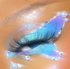 Fantasy Aesthetics, Indie Makeup, Fairy Makeup, Colorful Eye Makeup, Makeup Tattoos