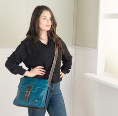 "Is our Cross body bags for women, is a perfect leather work bag. Do you love turquoise blue leather handbag? Yes! Is a crossbody purse, is a beautiful shoulder bag for school, the lovely medium bag for mom. Blue cross body bag? Yes! Our leather bag is very comfortable to carry It can be use as a crossbody and has amazing capacity! Crossbody bag works with your fall outfits and with your jeans. Our shoulder bag is made in original leather with a beautiful details who makes very special. We take Turquoise Crossbody Shoulder Bag With Detachable Strap, Blue Crossbody Saddle Bag For Travel, Turquoise Crossbody Travel Bag, Blue Flap Bag For Everyday Use, Turquoise Crossbody Bag For Travel, Turquoise Leather Satchel For Travel, Everyday Use Blue Flap Bag, Leather Shoulder Bag In Turquoise For Everyday Use, Turquoise Leather Everyday Shoulder Bag