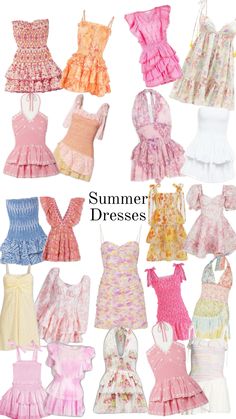 Where To Buy Dresses, Dresses For Summer, Summer Outfits For Teens, Vacay Outfits