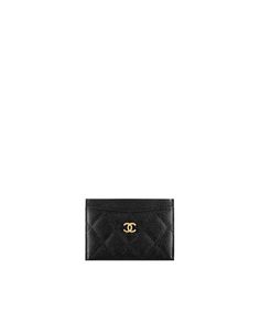 Classics - grained calfskin & gold metal-black & burgundy | Chanel card holder $400 Chanel Card Holder, Ysl Handbags, Chanel Fashion Show, Handbag Essentials, Chanel Tote, Photo Editing Techniques, Buy Bags, Chanel Haute Couture