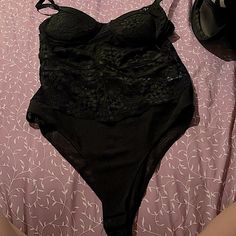 This Is Brand New It Doesn’t Have The Tag But I’ve Never Worn It I Just Didn’t Like The Way It Fit Me I’ve Had It For Quite Some Time Now. Lined Body Camisole For Night Out, Women's Intimates, The Way, Lingerie, Brand New, Lace, Women Shopping, How To Wear, Black