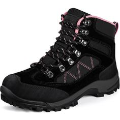 PRICES MAY VARY. LASTING COMFORT - Our women's hiking boots have a durable rubber sole that provides greater comfort, which reduces foot fatigue as you traverse over thick roots and rocks. Padded tongue & ankle for extra cushioning and all-day comfort. WATERPROOF & BREATHABLE - This women's waterproof hiking boots features a waterproof membrane that seals out water and lets moisture escape, which keeps you dry and comfortable no matter the conditions. Mesh upper for increased breathability. GREA Womens Hiking Boots, Hiking Boots For Women, Backpacking Boots, Womens Hiking, Best Hiking Boots, Foot Injury, Warm Snow Boots, Waterproof Hiking Shoes, Mens Winter Boots