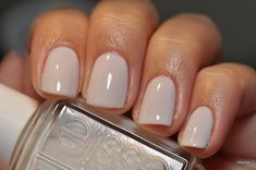 Essie: Marshmallow Essie Marshmallow, Linda Hallberg, Art Summer, Gel Nail Art, Nail Arts, Manicure E Pedicure, Gel Manicure, Kourtney Kardashian, Nyx Cosmetics