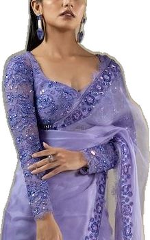 Elegant Lavender Dupatta With Intricate Embroidery, Elegant Lavender Embroidered Dupatta, Intricate Embroidery Purple Blouse Piece For Wedding, Elegant Semi-stitched Purple Blouse, Festive Lavender Saree With Unstitched Blouse, Lavender Saree With Resham Embroidery, Lavender Saree With Resham Embroidery For Wedding, Lavender Resham Embroidery Saree For Wedding, Lavender Saree With Unstitched Blouse For Wedding