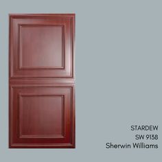 an image of a wooden door with the name stardew swv 918