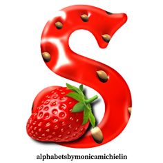 the letter s is for strawberry