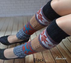 ❤ ❤ FREESHIPPING for order socks over $19.99 with coupon code: CHRISTMAS2015 Item Details If you order my handmade items for your friend ,I like to write greeting cards for you , and sent to the designated place. ❤ ❤ ❤ ❤ ❤ ❤ Knit womens leg warmers ,Christmas socks,chunky wool leg warmer ,cable boot cuffs ,winter accessories,knit Christmas legwear, The Christmas legwear knited in the deer and the snow pattern, so cable! They surely are a great Christmas gift! The leg warmers are made in 65% wool Cute Black Knee-high Socks For Winter, Red Leg Warmers For Winter Stocking Stuffer, Warm Knee-high Socks For Winter Stocking Stuffer, Trendy Winter Leg Warmers For Stocking Stuffers, Thick Knee-high Socks For Winter, Knitted Leg Warmers For Winter, Leg Warmers Chunky, Christmas Leg Warmers, Leg Warmers Knit