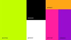 an image of the color code for different colors