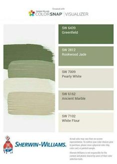 the color scheme for sherylin williams's paint