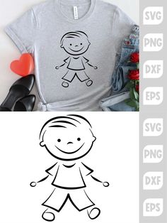 a t - shirt with a drawing of a girl on it