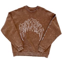 HEAVYWEIGHT LUX "CLASSIC" CREW NECK - BROWN - Kill Crew Kill Crew, 1 Of 1, Vintage Aesthetic, Womens Bottoms, Thing 1, Crew Neck