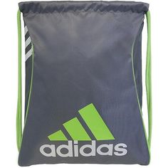 adidas Burst SackpackMaybe the perfect everyday sack pack - with the added bonus that it's reversible. A simple and clean design with a synch opening to easily stash a change of clothes or shoes. The front has an adidas logo and flip the sack pack around and you can wear it with the iconic three stripes facing out. Reversible - adidas logo on the front and iconic 3 stripes on the back. Durable polyester cording straps. Easy synch opening for quick access to your gear. 100% Polyester Imported Pol Nike Zoom, Clean Design, Adidas Logo, Stripes, Adidas, ? Logo, Clothes, Design