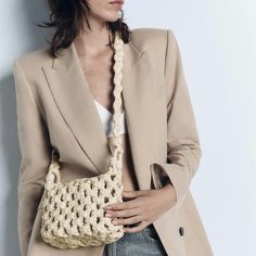 Gorgeous Woven Crossbody Bag From Zara, Woven Crossbody Bag. Long Braided Handle. Zip Closure. Bloggers Favorite, Brand New With Tag. Size: 7.1 Height X 7.1 Length X 2.8 Width (Inches) Color: Light Beige Material: Outer Shell 100% Polyurethane Lining 100% Polyurethane Spring Shoulder Bag With Phone Pocket For Shopping, Chic White Hobo Bag With Mobile Phone Bag, Chic Summer Satchel With Single Shoulder Strap, Spring Shoulder Bag With Mobile Phone Pocket, Chic Natural Shoulder Bag With Mobile Phone Bag, Spring Mobile Phone Shoulder Bag, Spring Shoulder Bag With Braided Handles And Pouch Shape, Spring Crossbody Shoulder Bag With Single Strap, Chic Summer Satchel With Mobile Phone Bag