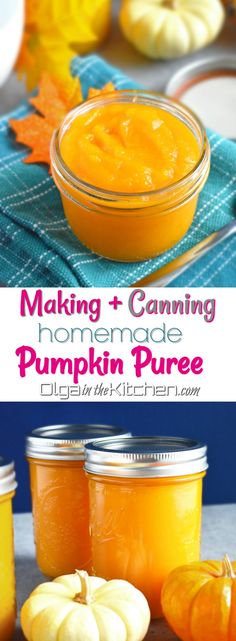 making homemade pumpkin puree is so easy and it's the perfect fall treat