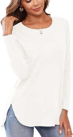 $17.39
Elevate your fashion game with our top-selling dress that offers versatility and charm for every occasion Fall Pullover, Sweater Tops, Blouse Pants, Tunic Sweater, Side Split