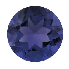 an oval blue sapphire cut in to shape, with a star pattern on the side