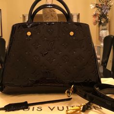 100% Authentic Guaranteed On This Louis Vuitton Dual Usage, Hand Carry Tote/Over The Shoulder Handbag, In Times For Christmas As A Gift For Your Loved Ones. There Are 3 Roomy Compartments Center Compartment With Zipper. Hand Drop 5 Inches, Also Comes With Removable Shoulder Strap. Dimensions: 11.4”L X7.9”H X 5.1”W. Feel Free To Ask Any Questions. Luxury Formal Bags In Signature Coated Canvas, Designer Formal Satchel In Signature Coated Canvas, High-end Bags In Signature Coated Canvas For Formal Events, High-end Formal Bags In Signature Coated Canvas, Elegant Evening Bag In Signature Coated Canvas, Elegant Signature Coated Canvas Satchel For Shopping, Luxury Tan Satchel, Designer Tan Satchel, Designer Signature Coated Canvas Tote Satchel