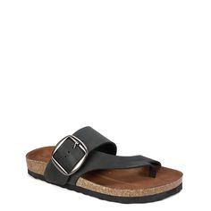 White Mountain-Harley Sandal Balance out your shoe collection with the Harley sandal from White Mountain. This silhouette is fashioned with an exaggerated brass buckle and toe ring strap for rustic style. Brown Sandals With Buckle Closure For Outdoor, Harley Davidson Sandals, Brown Leather Flip Flops With Buckle Closure, Casual Brown T-strap Sandals With Buckle Closure, Black Synthetic T-strap Sandals With Buckle Closure, White Mountain, Toe Ring, Brass Buckle, Toe Rings