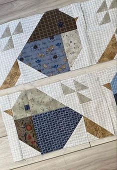 Quiltmakers 1000 Blocks, Quilts With Birds, Sparrow Quilts, Bird Quilt Blocks Free Pattern, Birds Quilt, Bird Quilts