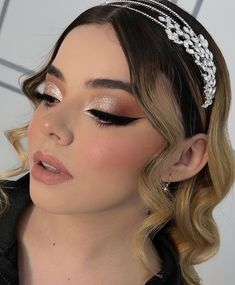 Quinceanera Makeup, Glam Makeup Look, Bridal Makeup Looks