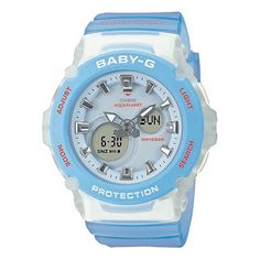 Casio BABY-G Waterproof Sports Shockproof Womens Blue Analog BGA-270AQ-2A Baby G, Stylish Sneakers, Water Proof, Perfect Pair, Free Size, Finding Yourself, Sports, Water, Blue