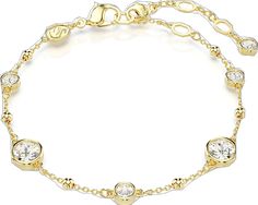 Crystal Bracelet, Dillard's, Crystal Bracelets, Round Cut, Clothing Accessories, Gold Bracelet, Collage, Bracelet, Crystals