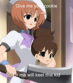 #renaryuugu #higurashi #meme #higurashimeme #yes #cookie #rena Higurashi Gore, Rena Higurashi, Emo Fits, Slice Of Life Anime, Funky Art, Horror Art