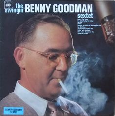 the album cover for swingin'the beny gooman sexteth by jimmy simmons