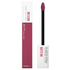 Japan L'Oreal Maybelline Superstay Matte Ink 150 Pink Light Classical Japan With Love Maybelline Matte Lipstick, Maybelline Matte Ink, Nude Pink Lipstick, Crayon Lipstick, Lipstick Brands, Maybelline Super Stay, Pink Lipstick, Maybelline New York, Nude Pink