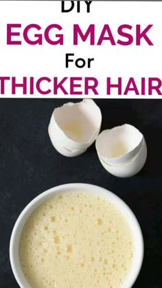 #hairhacks#hairtips#hairmask#solution of bad hair# How To Use Egg For Hair, Egg Hair Masks For Hair Growth Homemade, Egg Hair Mask For Dandruff, Hair Masks For Thinning Hair, Homemade Hair Mask For Thicker Hair, Diy Hair Mask For Thinning Hair, Egg Hair Mask For Damaged Hair, Egg Hair Masks For Hair Growth, Hair Mask For Scalp