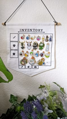 inventory pin display banner Pin Display Ideas, Merch Ideas Products, Pins Badge Display, Enamel Pin Display, Pinterest Diy Crafts, Rustic Crafts, Hanging Banner, Art Business