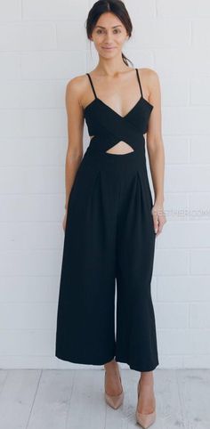 Jumpsuit Outfits, Zara Jumpsuit, Jumpsuit Outfit, Spring Look, Mode Casual, Womens Playsuits, Style Chic, Looks Style, Outfit Casual