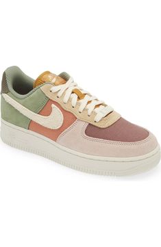 Nike Air Force 1 '07 LX Sneaker (Women) | Nordstrom Wardrobe Architect, Nike Air Force 1 07, Star Studs, Nike Air Force 1, Air Force 1, Nike Air Force, Basketball Shoes, Air Force, Womens Sneakers