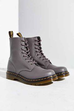 Dr Martens Pascal, Grey Booties, High Ankle Boots, Evening Shoes