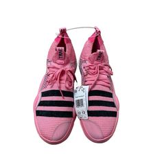 Adidas Trae Young 2.0 Basketball Shoe Ie1667 Mid Pink Trap House Men’s Size 12 Women’s Size 13 Unisex New With Tags Adidas Don Issue 3, Adidas Young One, Pink Trap House, Adidas Soccer Shoes, Trae Young, Adidas Shoes Mens, Trap House, Size 12 Women, Wrestling Shoes