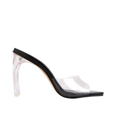 The Ainsley high-heeled open-toe takes the traditional silhouette and amplifies the excitement with its vibrant colors, fashionable transparent top, and contemporary block heel. Vinyl upper with man-made sole is both elegant and comfy. Any woman looking for a trendy footwear choice will love Ainsley's slip-on design. Having a sleek 3.75-inch heel. They are simple to put on and take off thanks to their slip-on design, and their man-made soles provide all-day comfort. This footwear will help you s Trendy Footwear, Heels Slippers, Transparent Top, Woman Looking, Women's Footwear, Trendy Shoes, Amazing Women, Women's Shoes, Block Heels