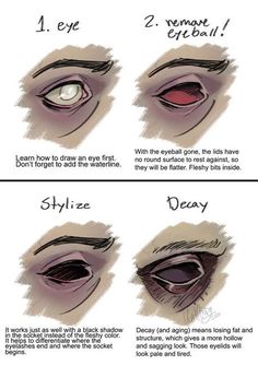 how to draw an eyeliner for different types of eyes