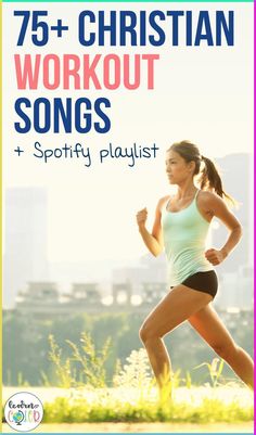 Workout motivation starts with an energizing and uplifting playlist. Here are some of my favorite clean, inspiring and upbeat Christian workout songs! Christian Workout Songs, Christian Fitness Motivation, Christian Playlist, Workout Music Playlist, Uplifting Songs, Christian Workout, One Song Workouts, Running Playlist, Ww Food